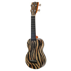 Mahalo MA1ZE Zebra Ukulele - Soprano
