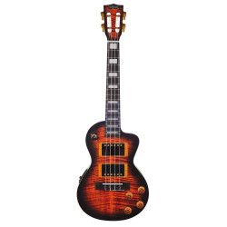 Mahalo MA3EG Electric Guitar Ukulele - Tenor - Cutaway, Electric Acoustic