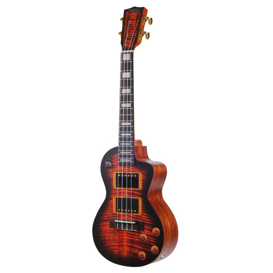 Mahalo MA3EG Electric Guitar Ukulele - Tenor - Cutaway, Electric Acoustic
