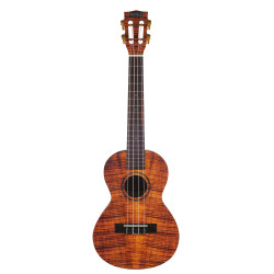 Mahalo MA3KA Photo Flame "Koa" Ukulele - Tenor