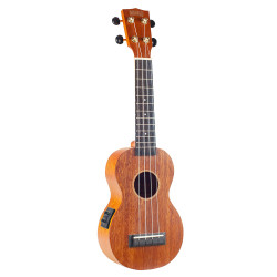 Mahalo MJ1VTtbr Soprano - Electric Acoustic Ukulele - Soprano, ELECTRIC ACOUSTIC