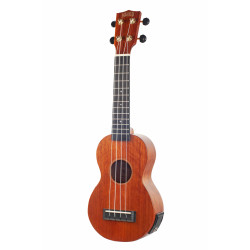 Mahalo MJ1VTvna Soprano - Electric Acoustic Ukulele - Soprano, ELECTRIC ACOUSTIC