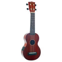 Mahalo MJ1VTvna Soprano - Electric Acoustic Ukulele - Soprano, ELECTRIC ACOUSTIC