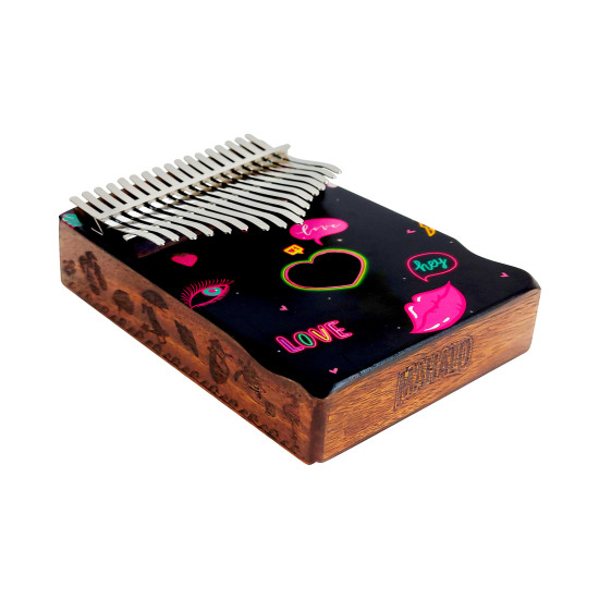 Mahalo MKA17HE Heart Kalimba