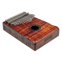 Mahalo MKA17KA Photo Flame "Koa" Kalimba
