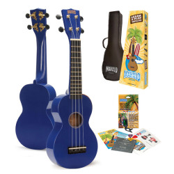 Mahalo MR1buk Learn 2 Play Soprano Ukulele Pack Ukulele Package - Soprano