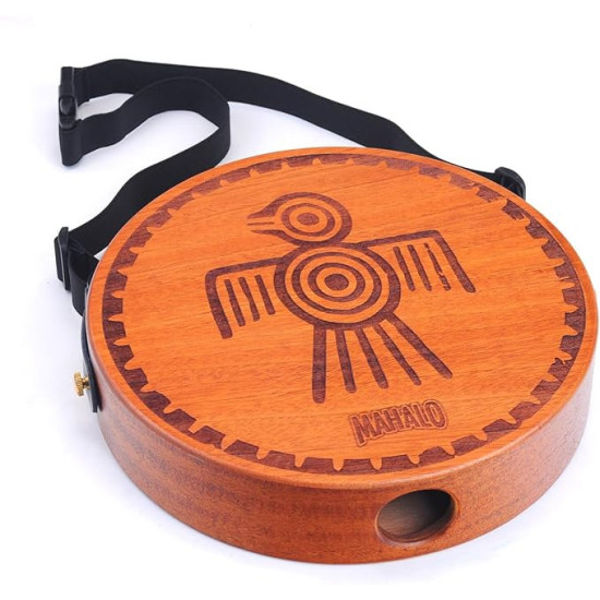 Mahalo MPJ1BD Laptop Cajon. Bird design. Percussion