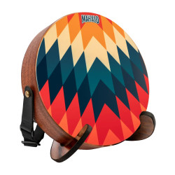 MAHALO MPJ1WV-PK Laptop cajon pack - weaving pattern design. Percussion.