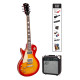 SX PKSE3SKLHCS Electric Guitar & Amplifier Package - 4/4 size