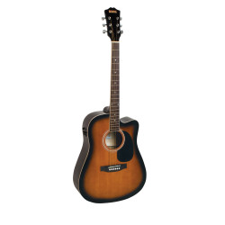 Redding RED50CETS Dreadnought electric/acoustic with Venetian cutaway.