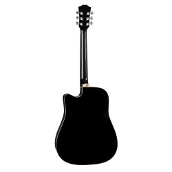 Redding RED50CEBK Dreadnought electric/acoustic with Venetian cutaway.