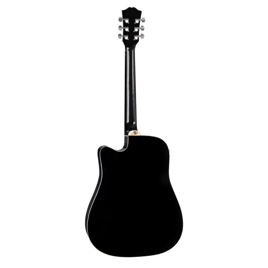 Redding RED50CEBK Dreadnought electric/acoustic with Venetian cutaway.