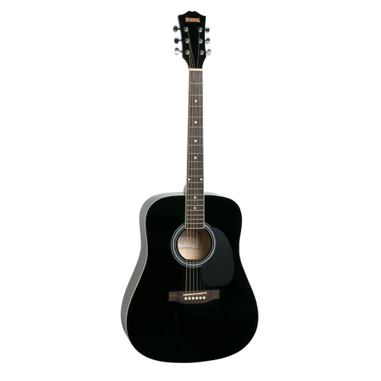 Redding RED50PKBK Dreadnought Guitar Package