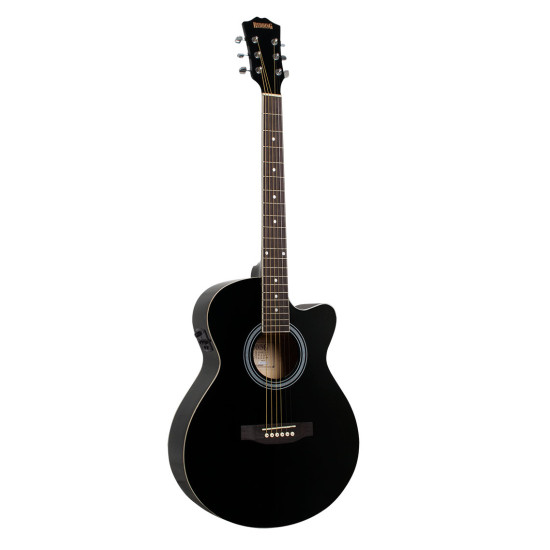 Redding RGC51CEBK Grand Concert electric/acoustic with Venetian cutaway Guitar