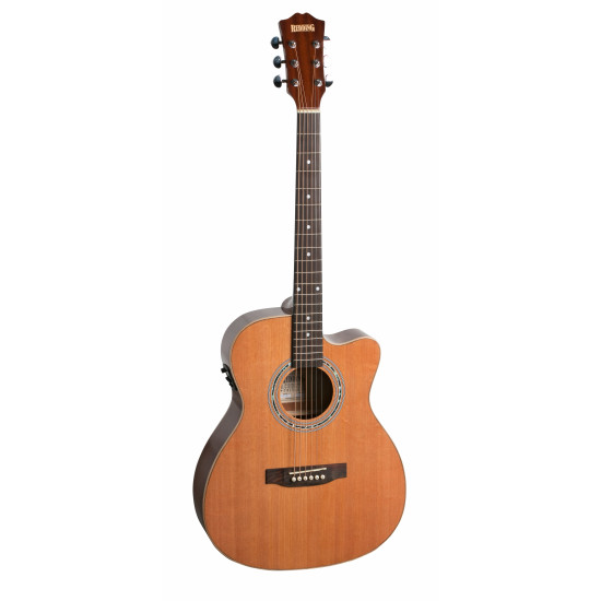 Redding RTO72CE 000 electric/acoustic with Venetian cutaway guitar