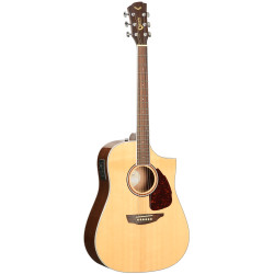 SGW 350 Series Dreadnought electric / acoustic guitar with Sharp Florentine cutaway