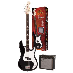 SX SB2SKB Bass Guitar & Amplifier Package