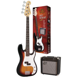 SX SB2SKTS Bass Guitar & Amplifier Package