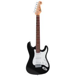 SX SE1SKB Electric Guitar & Amplifier Package - 4/4 size