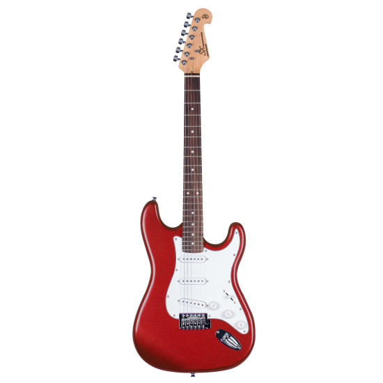 SX SE1SKCAR Electric Guitar & Amplifier Package - 4/4 size