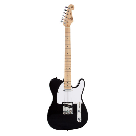 SX SE2SKB Electric Guitar & Amplifier Package - 4/4 size