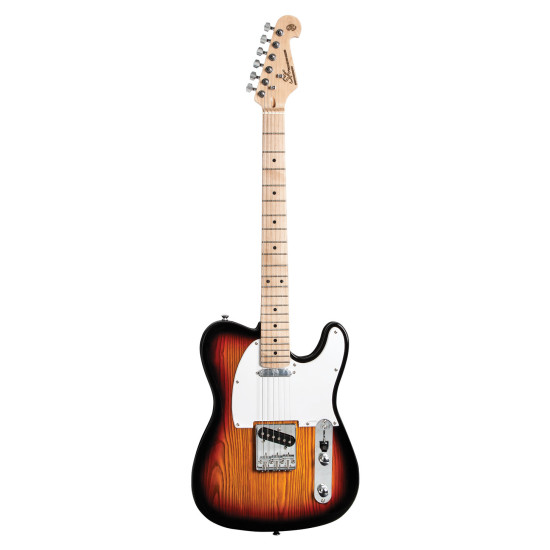 SX SE2SKTS Electric Guitar & Amplifier Package - 4/4 size