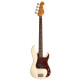 SX SPB62VWH Vintage style bass guitar. 
