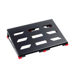 SX SZPB450BK Small Pedal board with angled deck.