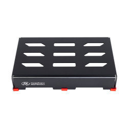 SX SZPB450BK Small Pedal board with angled deck.