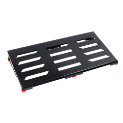 SX SZPB800BK Large size Pedal board with angled deck.