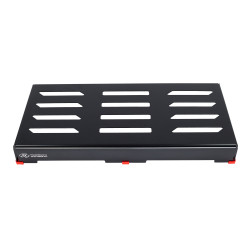 SX SZPB800BK Large size Pedal board with angled deck.