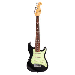 SX VES12B ½ size Vintage Style Electric Guitar.