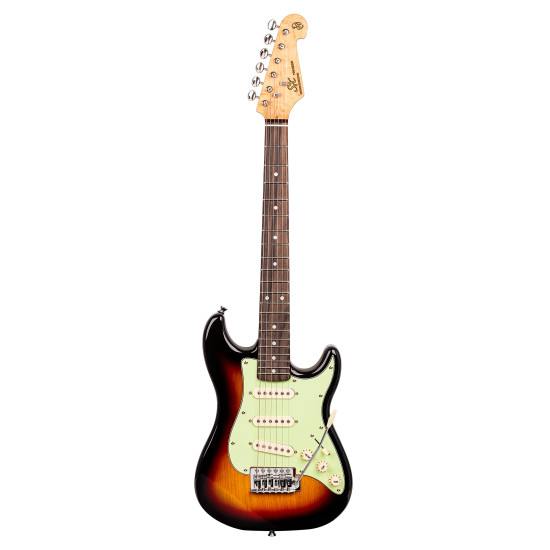 SX VES12TS ½ size Vintage Style Electric Guitar.