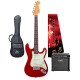 SX / LANEY  VES34CAR-PK2 ¾ size vintage style electric guitar package.