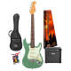 SX / LANEY PACKAGE VES34VGN-PK2 ¾ size vintage style electric guitar and amp package.