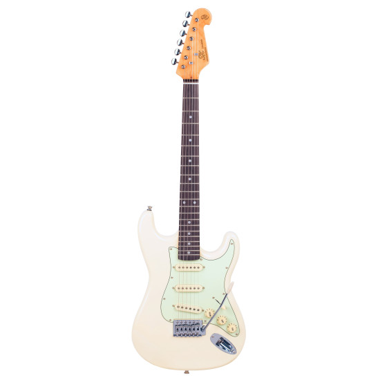SX VES34VWH Vintage style Electric Guitar 3/4