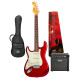 SX / LANEY PACKAGE VES62LHCAR-PK2 Full size vintage style electric guitar and amp package. Left-hand.