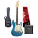 SX / LANEY VES62LPB-PK2 Vintage style Electric Guitar & Amplifier Package
