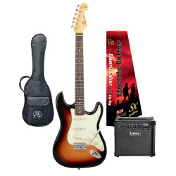 SX / LANEY VES62TS-PK2 Vintage style Electric Guitar & Amplifier Package