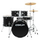 DXP TX07PB 5 Piece Drum Kit Package with Cymbals & Drum Throne.