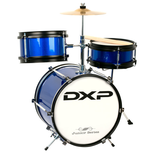 DXP TXJ3MBL 3 Piece Junior Drum Kit Package 