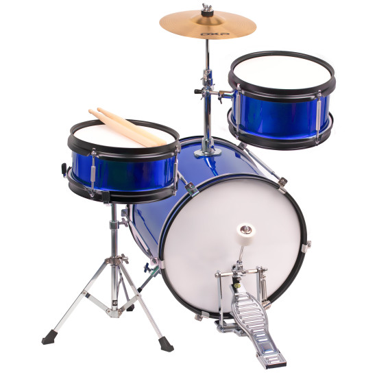 DXP TX07PB 5 Piece Drum Kit Package with Cymbals & Drum Throne.