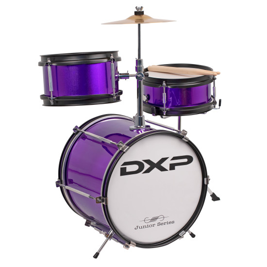 DXP TXJ3PL 3 Piece Junior Drum Kit Package 