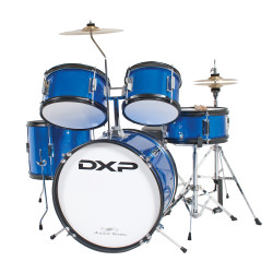 DXP TXJ5MBL 5 Piece Junior Drum Kit Package 