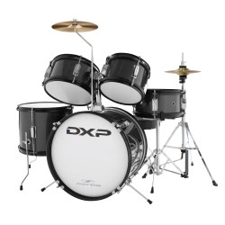 DXP TXJ5BK 5 Piece Junior Drum Kit Package 