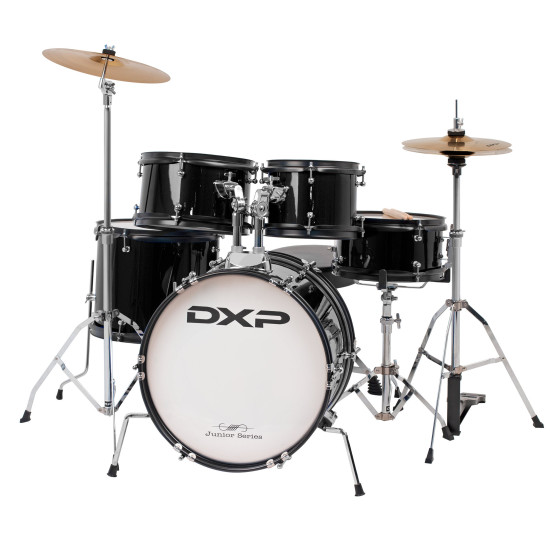 DXP TXJ7BK 5 Piece Junior Drum Kit Package 