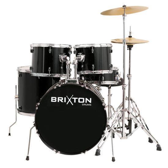 Brixton UBX25B 22" 5 Piece Drum Kit Package 
