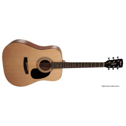 Cort AD810 LH OP Dreadnought Guitar LEFT HAND Open Pore