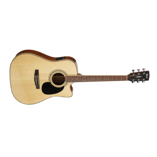 Cort AD880CE LH NS Dreadnought Cutaway Guitar LEFT-HANDED