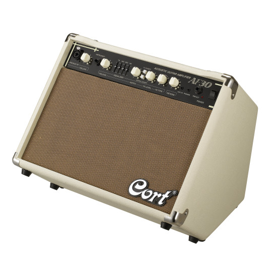 Cort AF30 30w Acoustic Guitar Amplifier Ivory